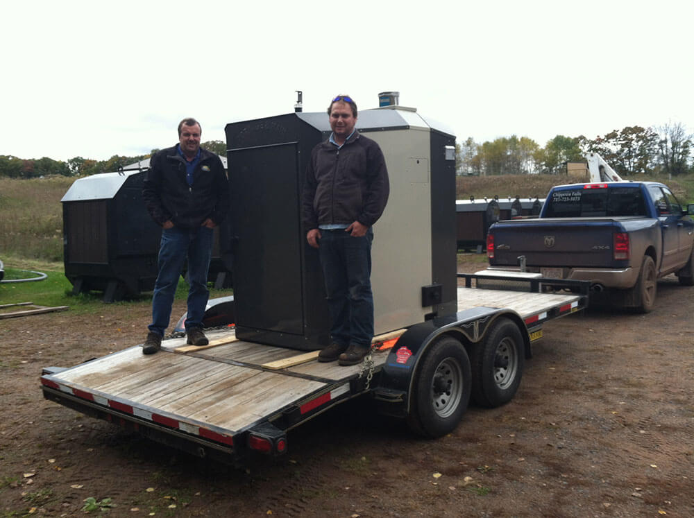 | Strawbale Farms Wood Gasification Boiler Wisconsin
