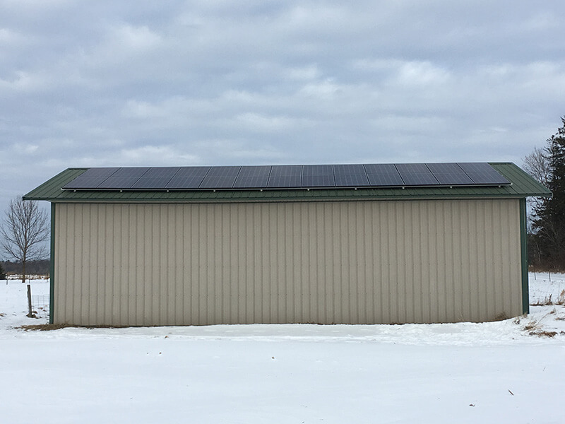Grid Tied Solar Electric System
